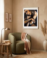 What's In Her Mind framed in a tender room thumbnail