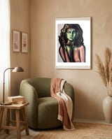 Like Flower Like Me framed in a tender room thumbnail