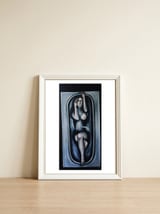 Moment of Self Exploration — framed, leaning against the wall thumbnail