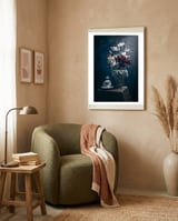 Magnolia Stillife framed in a tender room thumbnail
