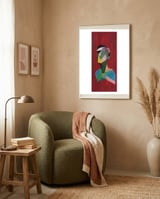 Solitude framed in a tender room thumbnail