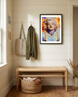 MARILYN MONROE FOREVER framed in a relaxed room thumbnail