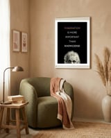 IMAGINATION BY ALBERT EINSTEIN framed in a tender room thumbnail