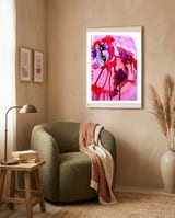 Evil Eye framed in a tender room thumbnail