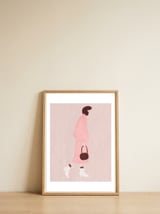 Peppermint — framed, leaning against the wall thumbnail