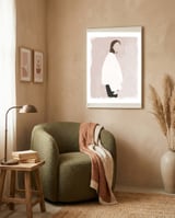 Outerwear framed in a tender room thumbnail