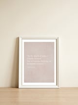 An Invincible Summer By Camus — framed, leaning against the wall thumbnail