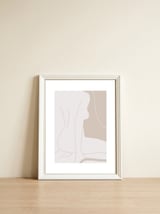 Beige Body — framed, leaning against the wall thumbnail