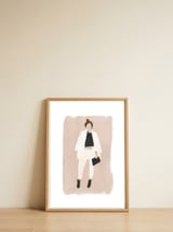 Weekender — framed, leaning against the wall thumbnail