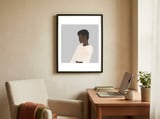 White Sweater framed in a focused room thumbnail
