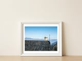 Cottage View — framed, leaning against the wall thumbnail
