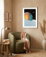 Old World framed in a tender room thumbnail