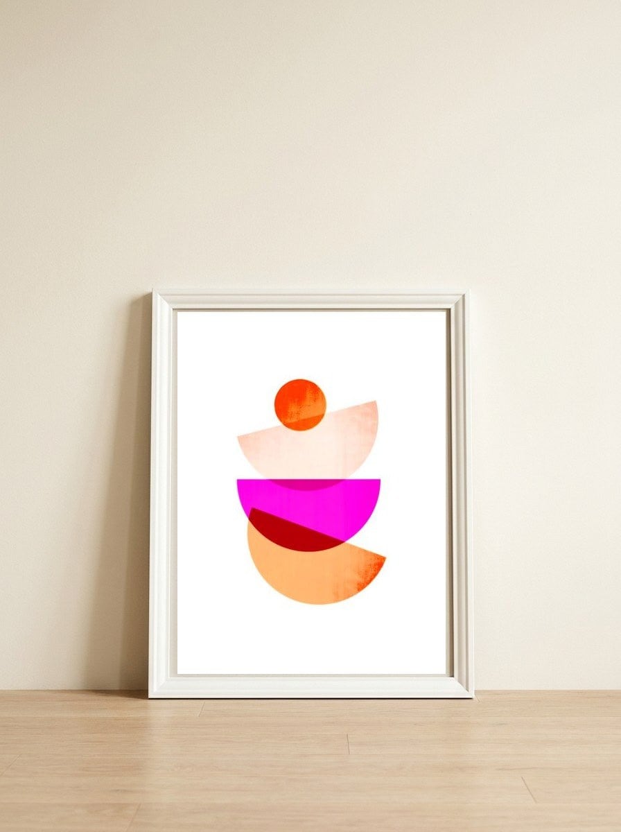 Equivalence No. 2 — framed, leaning against the wall