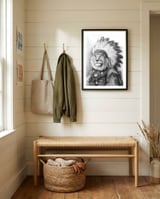 Chief framed in a relaxed room thumbnail