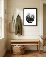 Couple framed in a relaxed room thumbnail