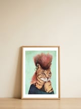 Caty — framed, leaning against the wall thumbnail
