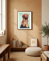 Caty framed in a gentle room thumbnail