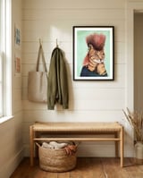 Caty framed in a relaxed room thumbnail