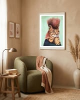 Caty framed in a tender room thumbnail