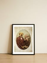 Couple — framed, leaning against the wall thumbnail