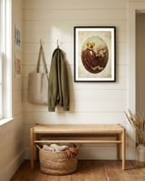 Couple framed in a relaxed room thumbnail