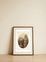 The Foxes — framed, leaning against the wall thumbnail