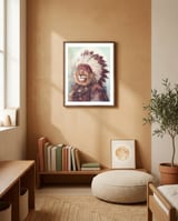 Chief framed in a gentle room thumbnail