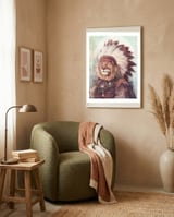 Chief framed in a tender room thumbnail
