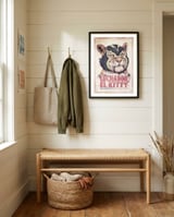 El Kitty framed in a relaxed room thumbnail