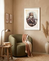 Mountain Wolf framed in a tender room thumbnail