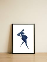 Gestation — framed, leaning against the wall thumbnail