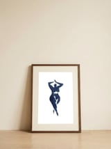 Feeling Pretty — framed, leaning against the wall thumbnail