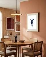 Feeling Pretty framed in a intimate room thumbnail