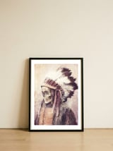 Chief — framed, leaning against the wall thumbnail