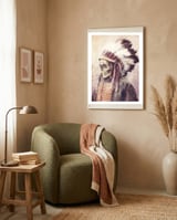 Chief framed in a tender room thumbnail