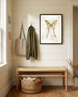 Butterflies VIII framed in a relaxed room thumbnail