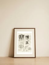 Skeleton — framed, leaning against the wall thumbnail