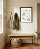 Birds framed in a relaxed room thumbnail