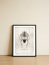 Pachyteria Dimidiata — framed, leaning against the wall thumbnail