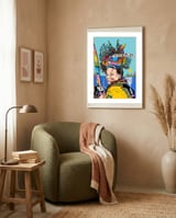 Our future on your shoulders! framed in a tender room thumbnail