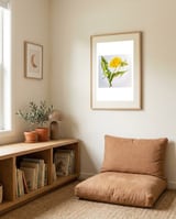 Dandelion framed in a gentle room thumbnail