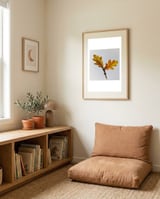 Oak Leaves, Autumn framed in a gentle room thumbnail