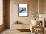 Oak Leaf, Winter framed in a serene room thumbnail
