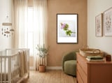 Meadow Cranesbill framed in a tender room thumbnail