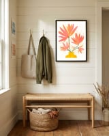 Bright Blooms framed in a relaxed room thumbnail