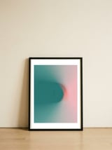 Out Focus 34  — framed, leaning against the wall thumbnail