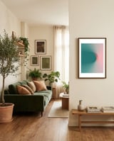 Out Focus 34  framed in a grounding room thumbnail