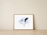 Pelican — framed, leaning against the wall thumbnail
