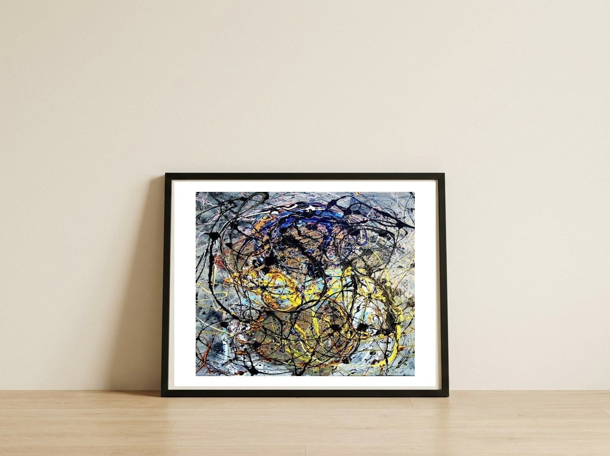 Endless Energy  — framed, leaning against the wall