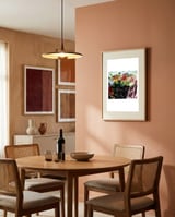 Flowers Blossom  framed in a intimate room thumbnail
